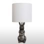 Thumper Pewter Table Lamp