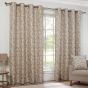 Tresco Green Ready Made Eyelet Curtains