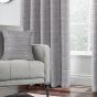 Treviso Silver Ready Made Eyelet Curtains
