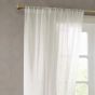 Plain Cream Voile Panel