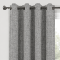 Valetta 90 x 90 Silver Blackout Ready Made Eyelet Curtains