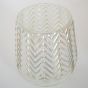 Geometric Chevron Vase
