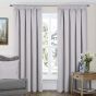 Venus Natural Blackout Ready Made Pencil Pleat Curtains