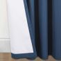 Venus Navy Blackout Ready Made Pencil Pleat Curtains