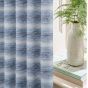 Visage Blue Blackout Ready Made Eyelet Curtains