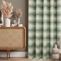 Visage Green Blackout Ready Made Eyelet Curtains