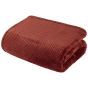 Waffle Rust Throw 150x200cm