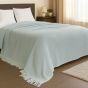 Waffle Blue Throw 220x240cm