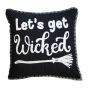 Wicked Black Filled Cushion