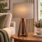 York Walnut Table Lamp