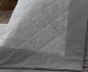 Chatsworth Silver Quilted Bedspread