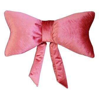 Bow Knot Pink Cushion