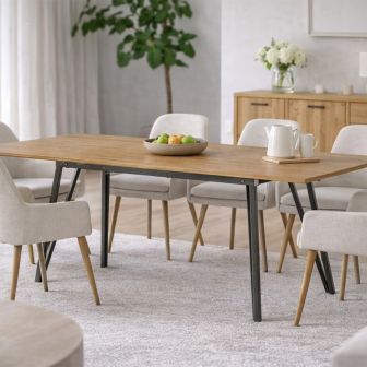 Cashel Extendable Oak Dining Table