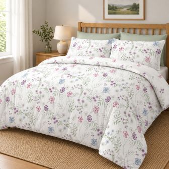Clarissa Heather Duvet Set