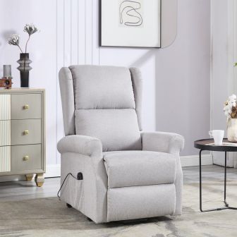 Denton Electric Recliner Tilt Grey Chair