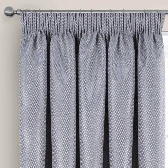 Eden Silver Blackout Ready Made Eyelet Curtains