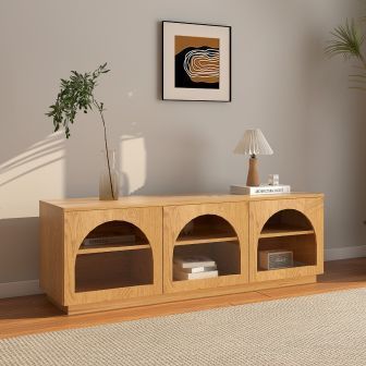 Seattle Oak TV Unit