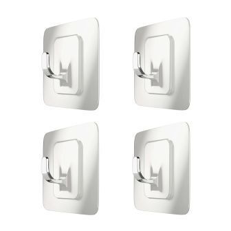 Super Strong Self Adhesive Hooks 4 Pack