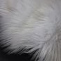 Faux Sheepskin White Rug