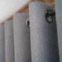 Gemini Silver Blackout Ready Made Eyelet Curtains