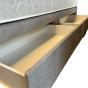 Cruz Beige Single Divan Bed Only