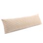 Velvet Cord Bolster Cuddle Pillow