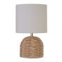 Rattan 700980 Natural Table Lamp