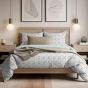 Agadir Green Cotton Mix Duvet Cover Set