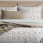 Agadir Green Cotton Mix Duvet Cover Set