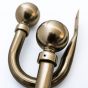 29mm Alexus Antique Brass Hold Back Pair