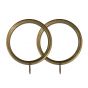 29mm Alexus Antique Brass Curtain Rings