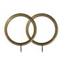 25/28mm Lesina Antique Brass Rings 8pk