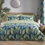 Antique Leaf Green Cotton Mix Duvet Set