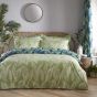 Antique Leaf Green Cotton Mix Duvet Set