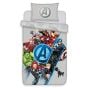 Avengers Grey Cotton Mix Duvet Cover Set