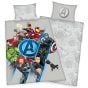Avengers Grey Cotton Mix Duvet Cover Set