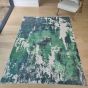 Bae Abstract Green Rug