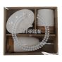 3 Piece Cream Bathroom Set