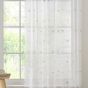 Bee Cream & Gold Voile