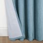 Belgravia Blue Blackout Ready Made Eyelet Curtains