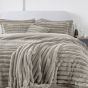 Rupert Natural Teddy Fleece Duvet Set