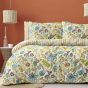 Blenheim Green Cotton Rich Duvet Cover Set