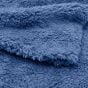 Teddy Fleece Blue Duvet Cover Set