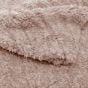 Teddy Marl Pink Cosy Fleece Duvet Cover Set