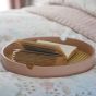 Blush Round Tray