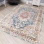 Boho Medallion Green Rug