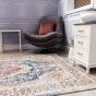 Boho Medallion Blue Rug