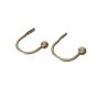 22/25mm Finesse Antique Brass Hold Back Pair