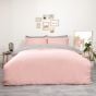 Oxford Blush & Grey Duvet Cover Set