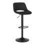 Gusto Black Bar Stool